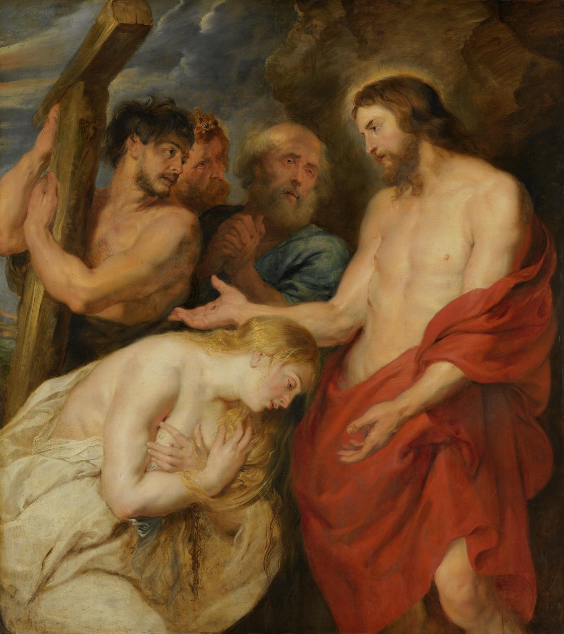 Kristus och de ångerfulla syndarna av Peter Paul Rubens