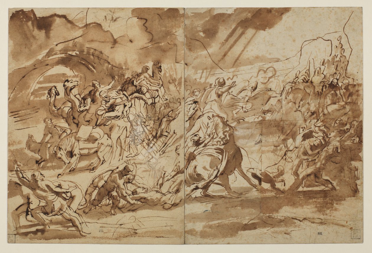 Sankt Paulus omvändelse, 1610 - 1612 av Peter Paul Rubens