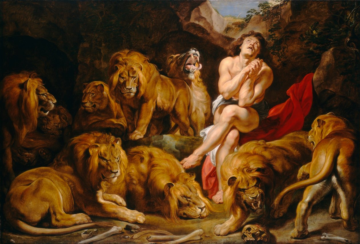Daniel i lejongropen av Peter Paul Rubens
