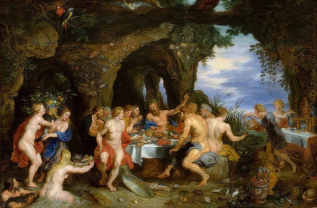 Acheloos festival. Omkring 1615 av Peter Paul Rubens