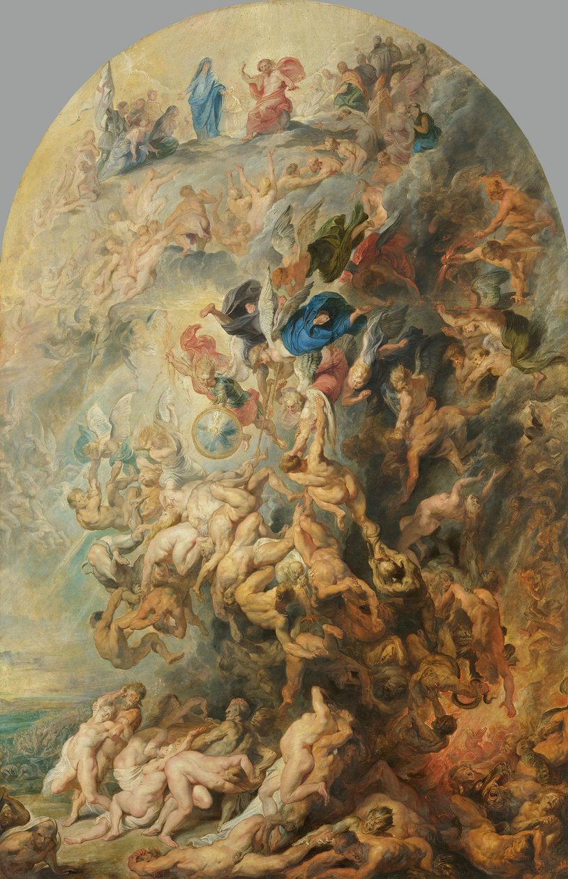 Den lilla yttersta domen av Peter Paul Rubens