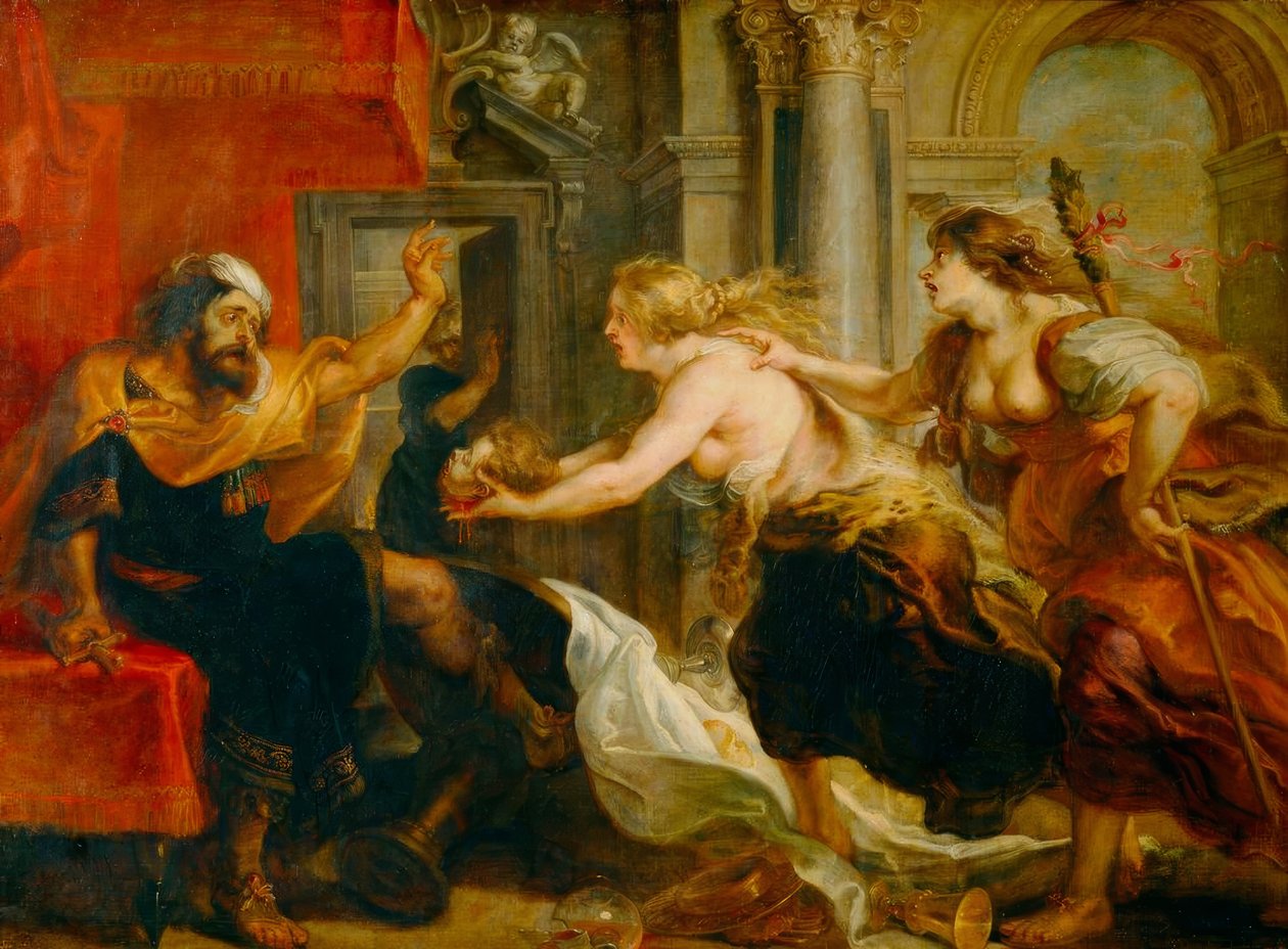 Tereus måltid av Peter Paul Rubens