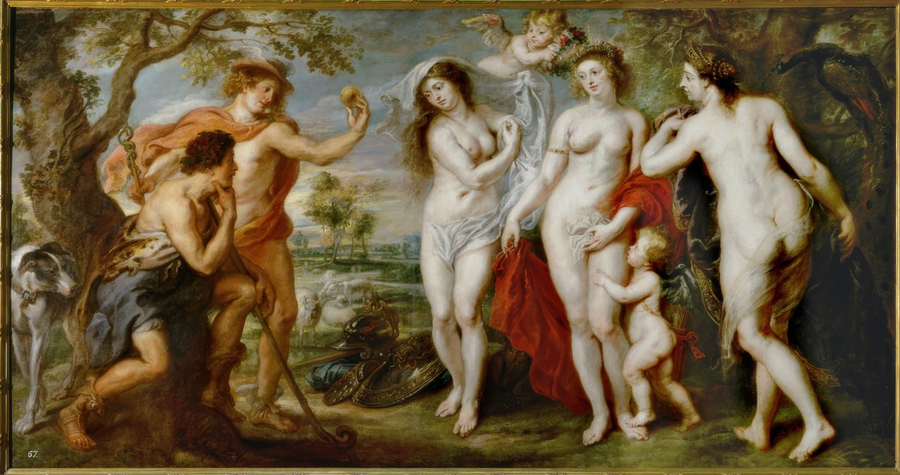 Paris dom av Peter Paul Rubens