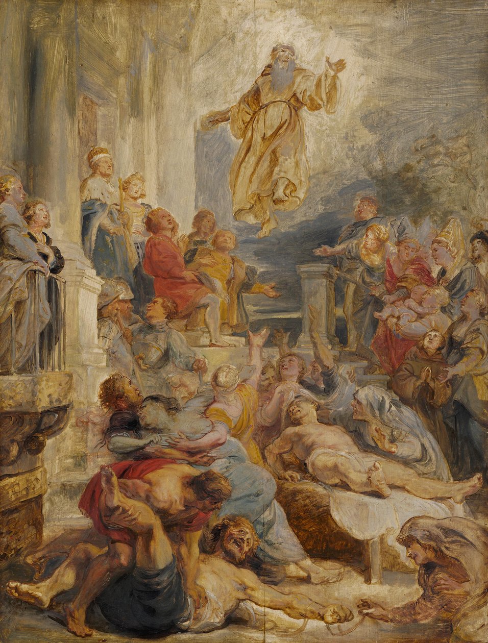 Sankt Franciskus av Paolas mirakel av Peter Paul Rubens