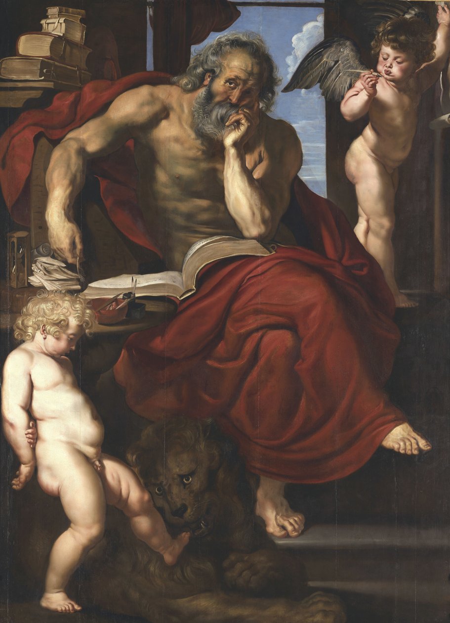 Sankt Jerome av Peter Paul Rubens