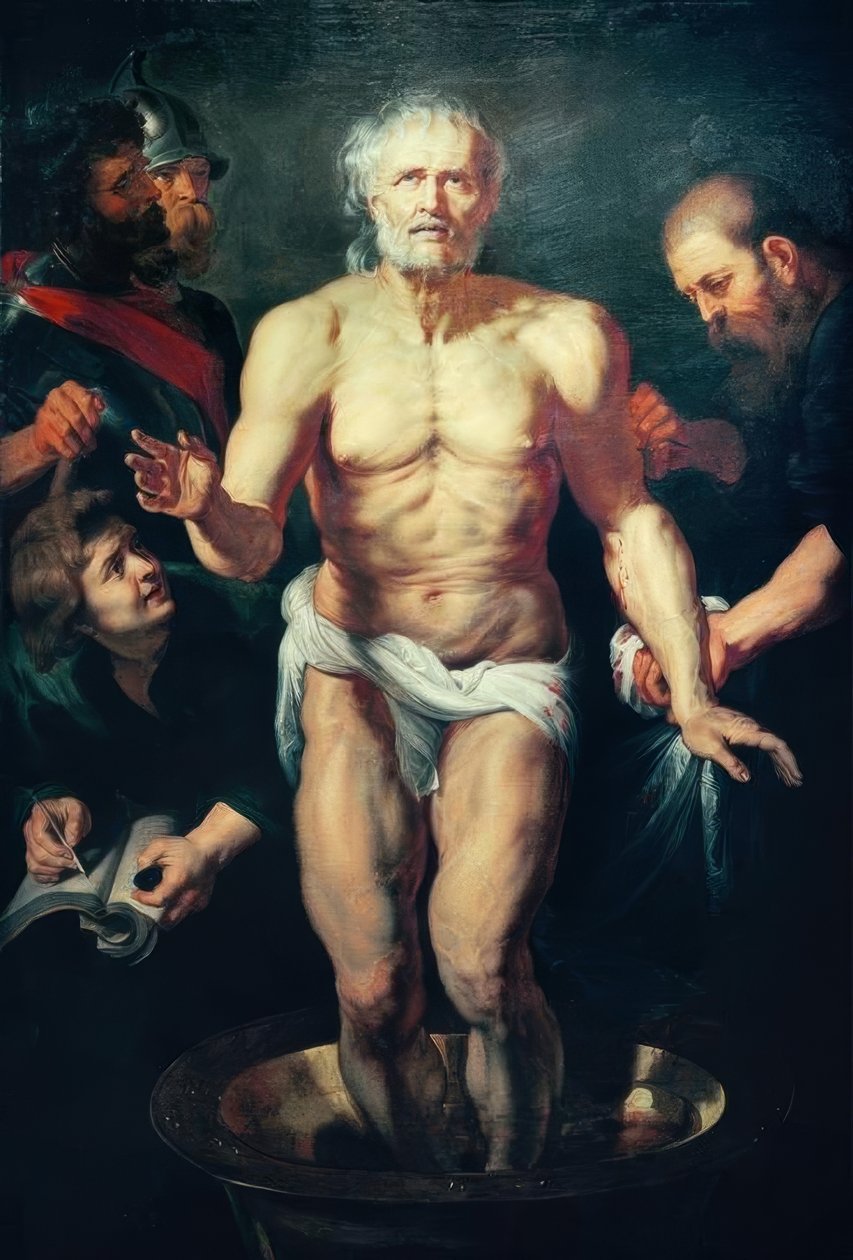 Den döende Seneca av Peter Paul Rubens