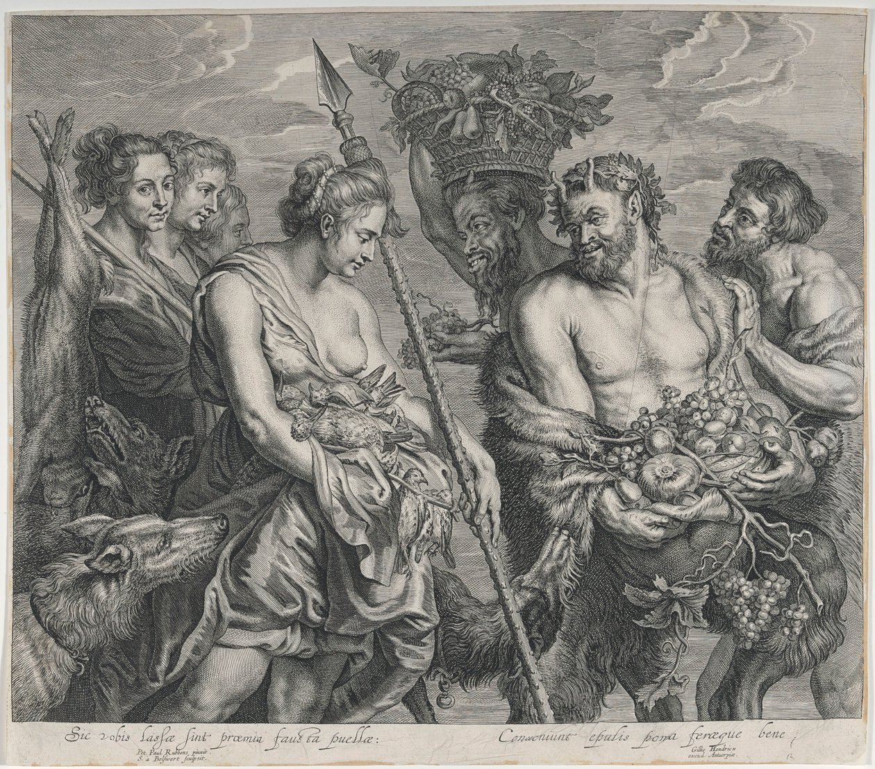 Diana återvänder från jakten av Peter Paul Rubens
