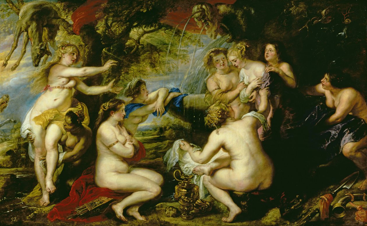 Diana och Callisto, ca 1638-40 (olja på duk) av Peter Paul Rubens