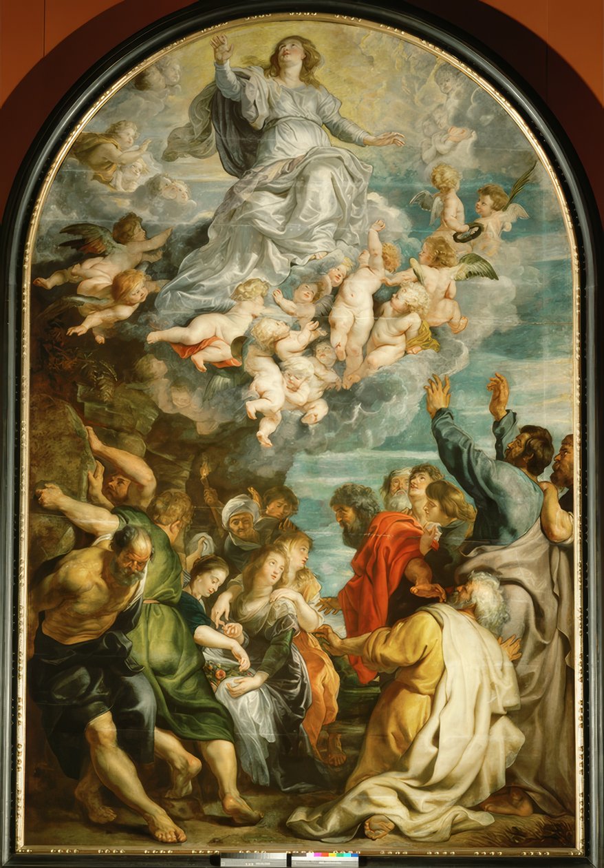 Marias upptagande av Peter Paul Rubens