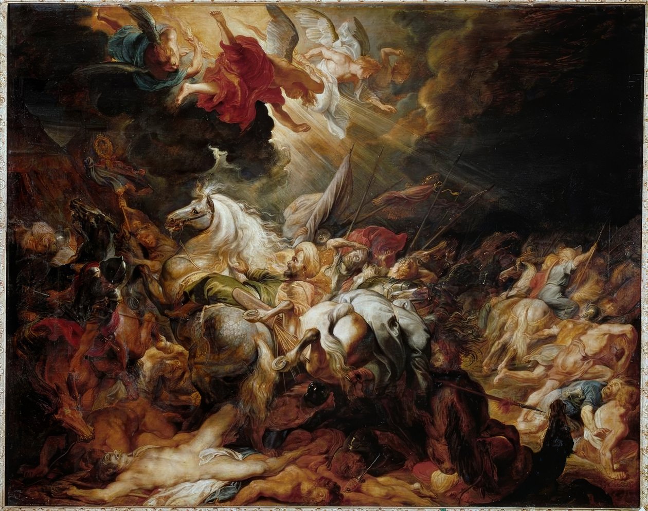 Sanheribs nederlag av Peter Paul Rubens