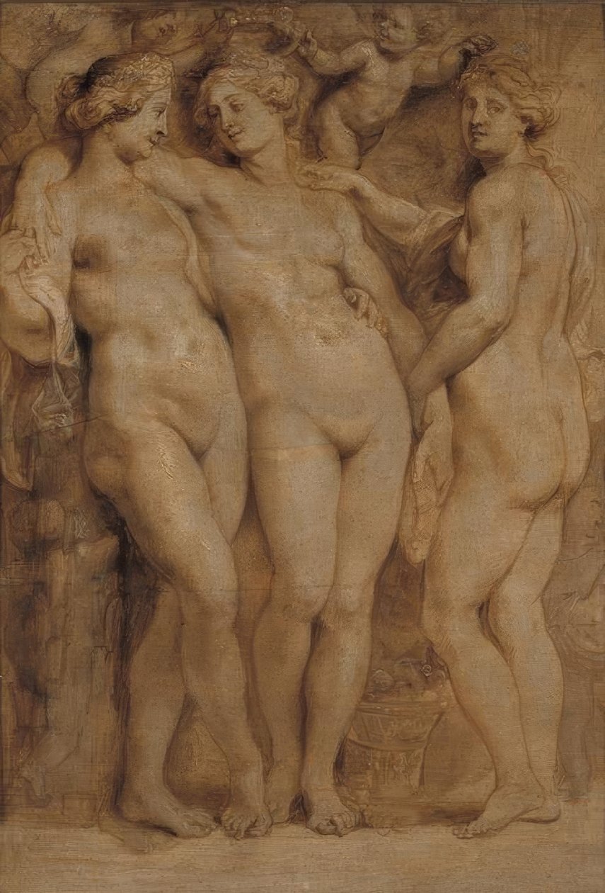 De tre nåderna av Peter Paul Rubens
