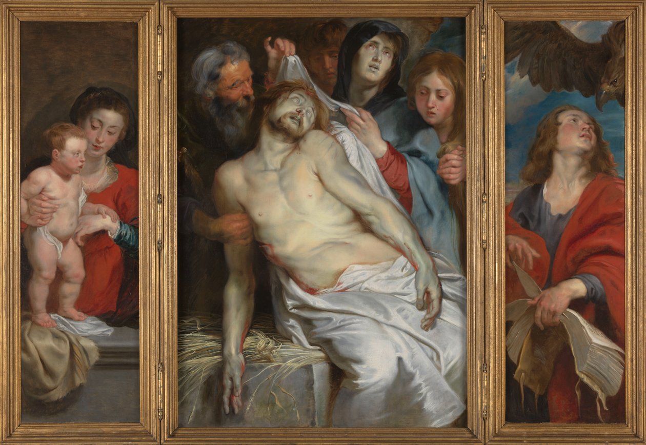 Epitafium över Jan Michielsen och hans hustru Maria Maes av Peter Paul Rubens
