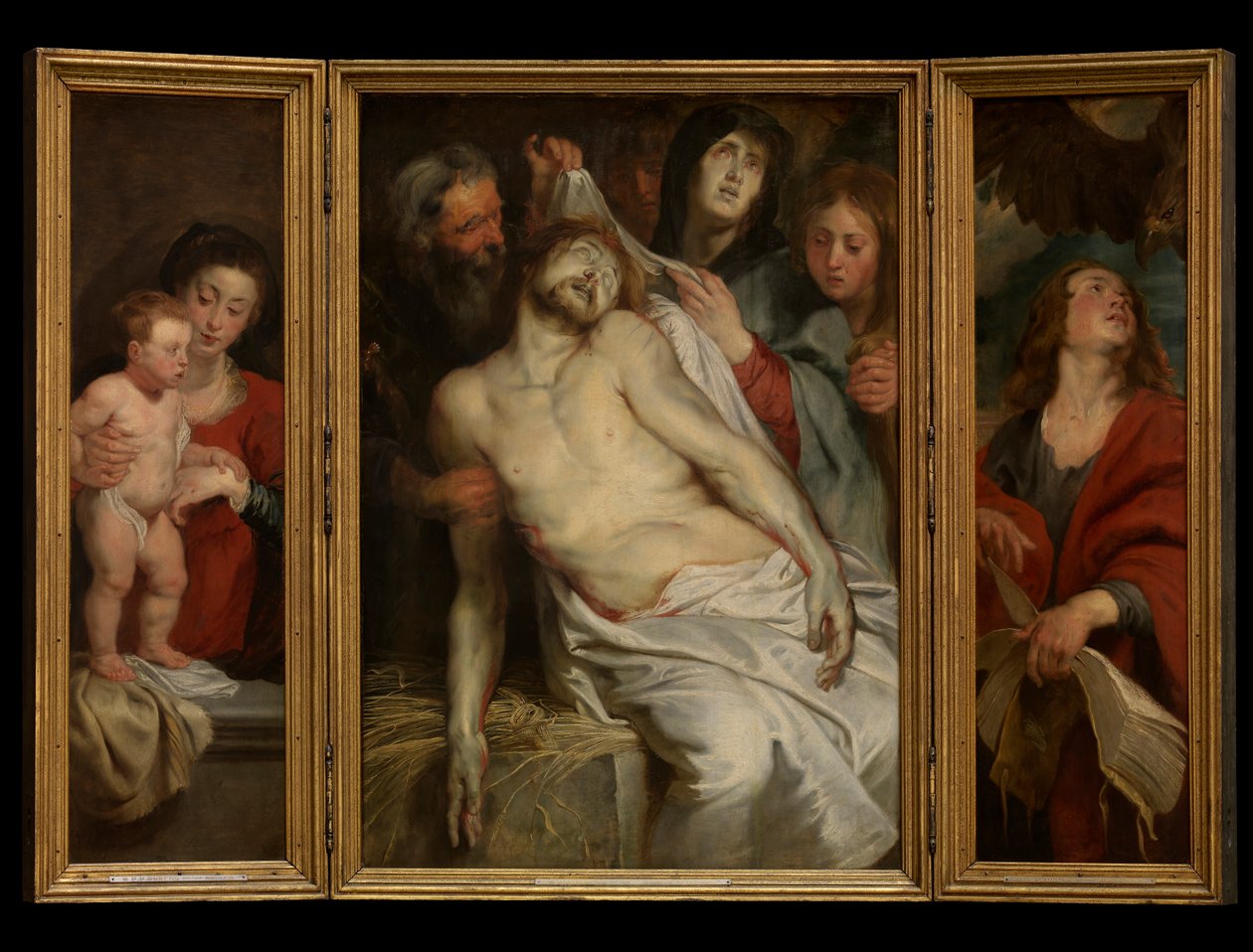 Epitafium över Jan Michielsen och hans hustru Maria Maes av Peter Paul Rubens