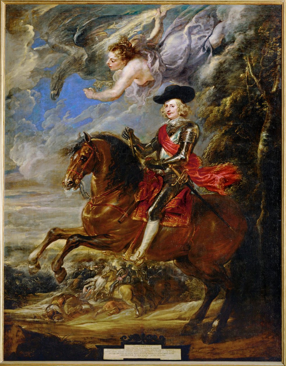 Ryttarporträtt av kardinalinfanten Don Fernando av Österrike av Peter Paul Rubens