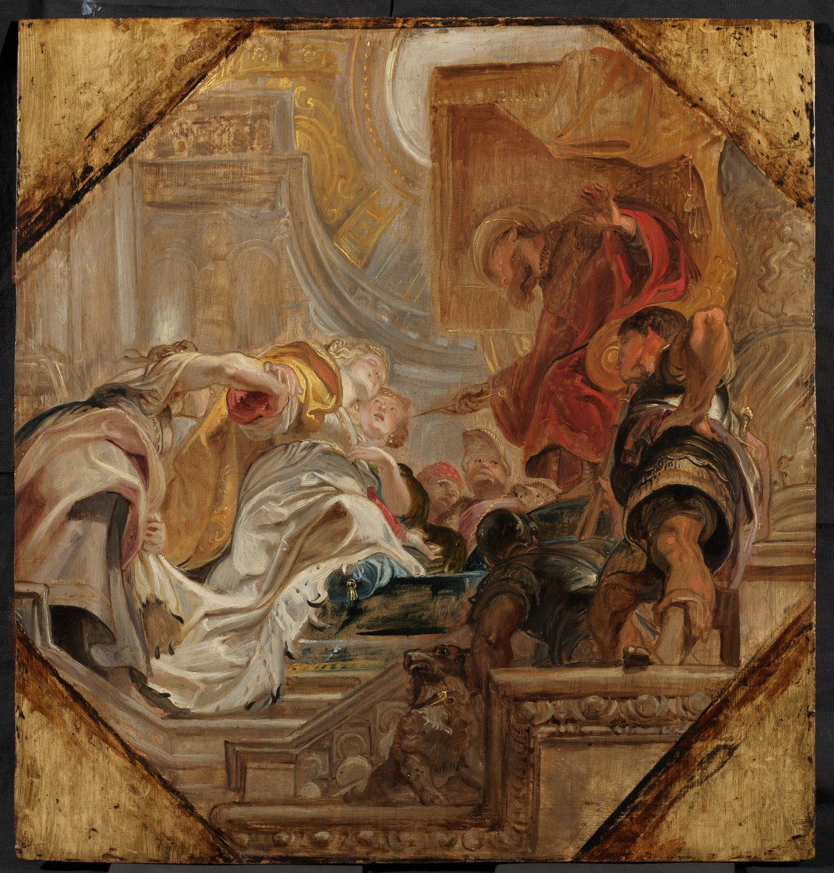 Ester före Ahasveros av Peter Paul Rubens