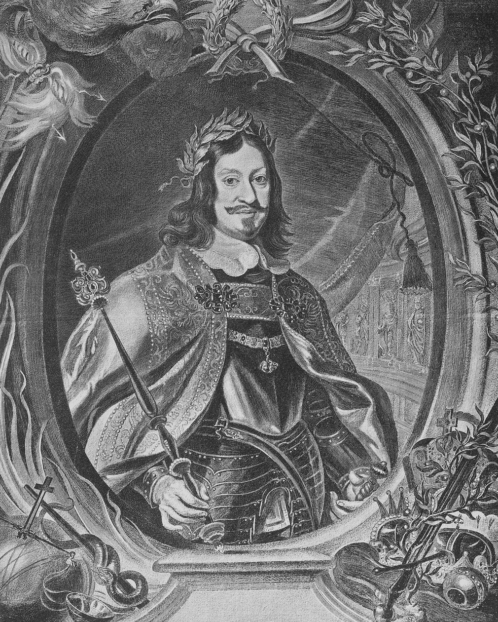 Ferdinand III, tysk-romersk kejsare, graverad av Christoffel Jegher, ca 1631-33 av Peter Paul Rubens