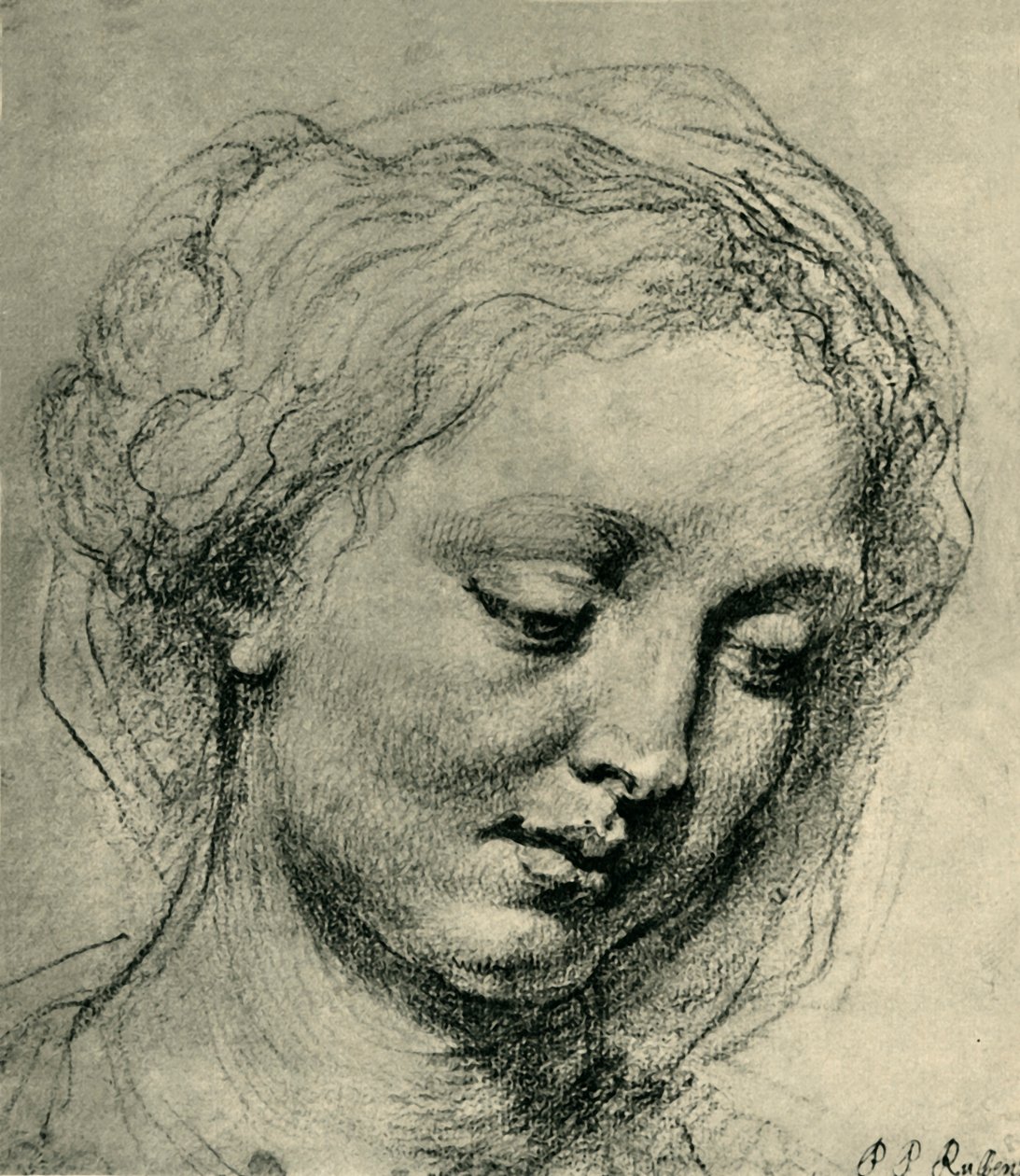 Chef för en kvinna, c1630, 1943. av Peter Paul Rubens
