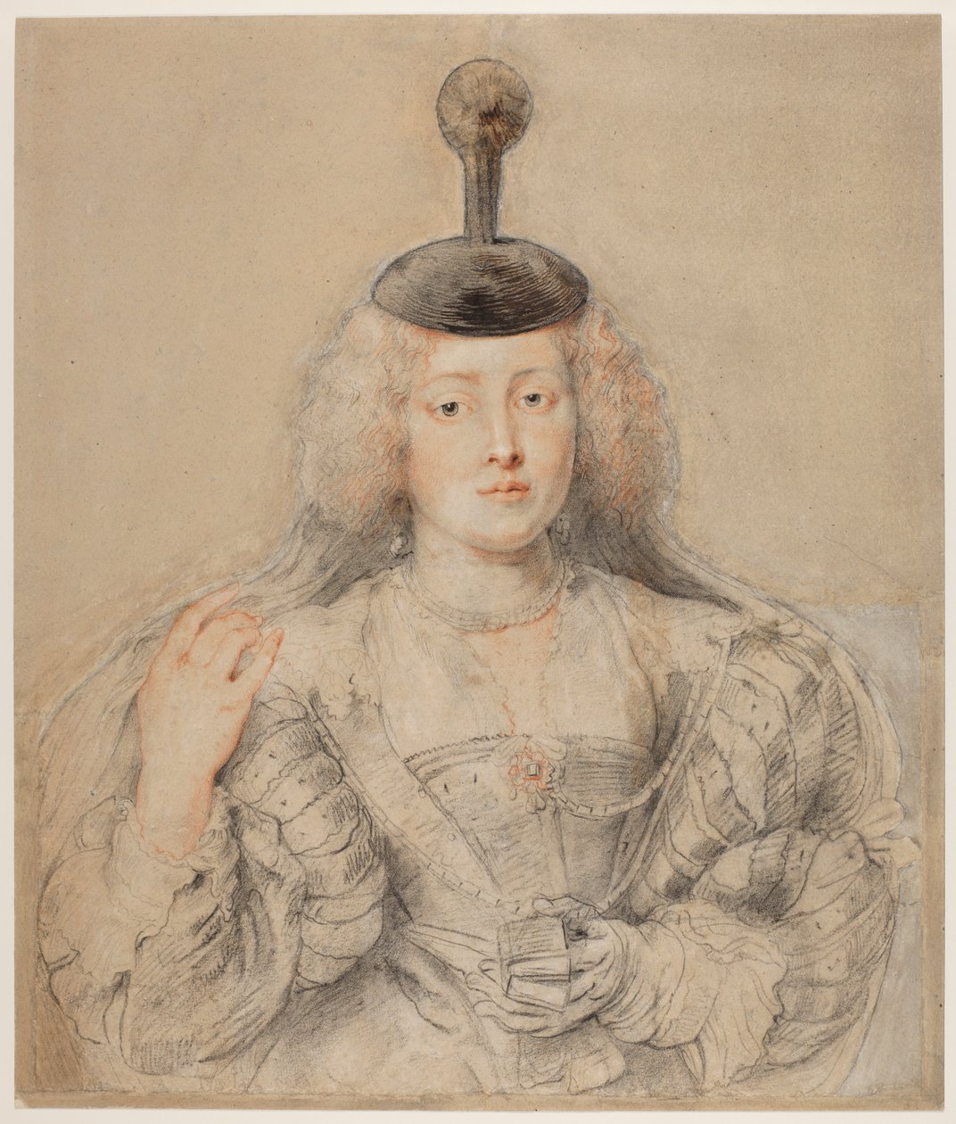 Helena Fourment, cirka 1630 - 1631 av Peter Paul Rubens