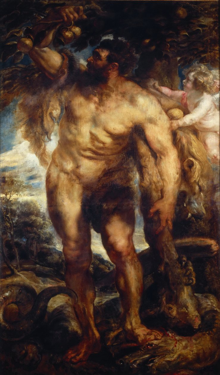 Herkules i Hesperidernas trädgård, 1638. av Peter Paul Rubens