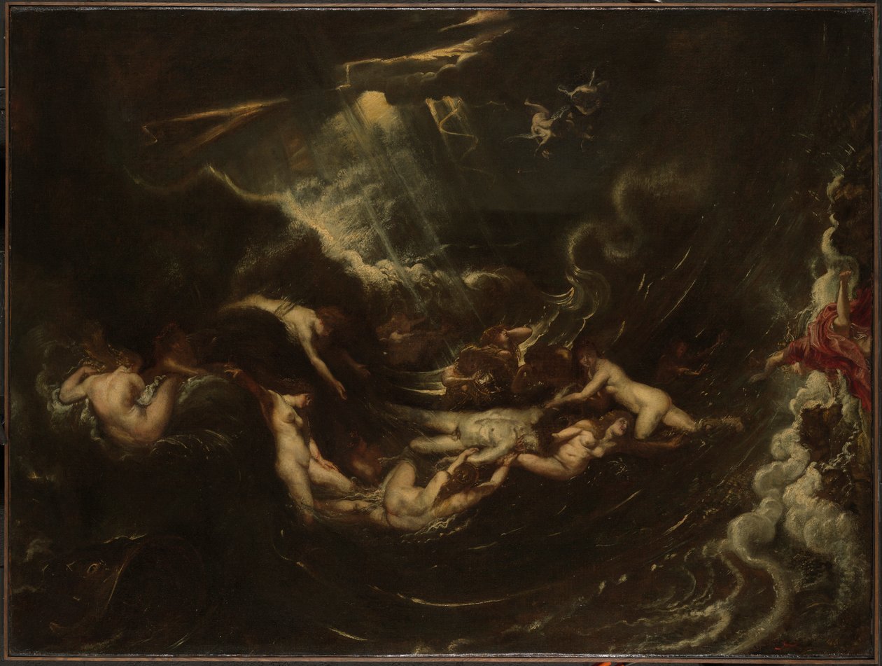 Hero och Leander av Peter Paul Rubens