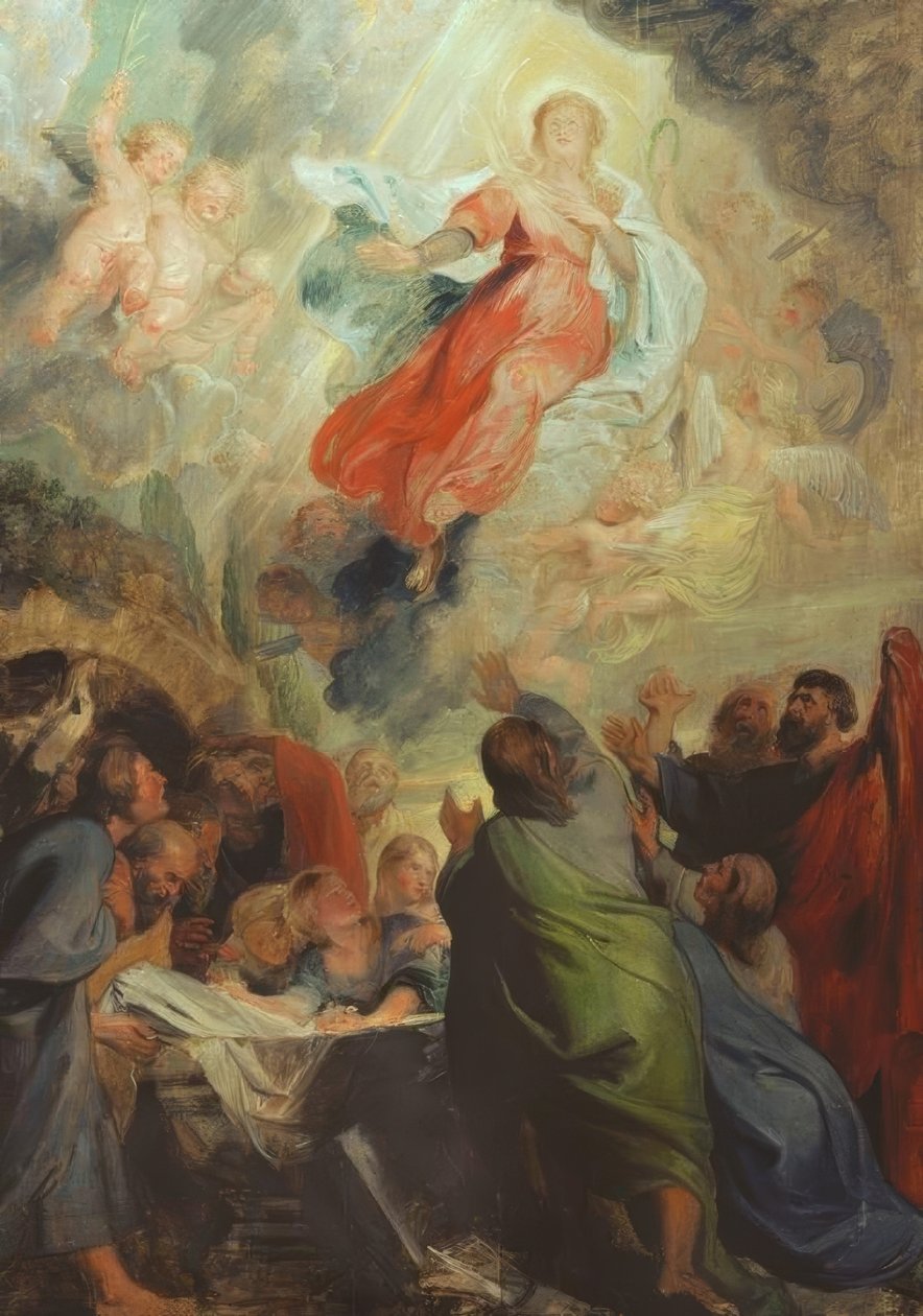 Marias antagande av Peter Paul Rubens