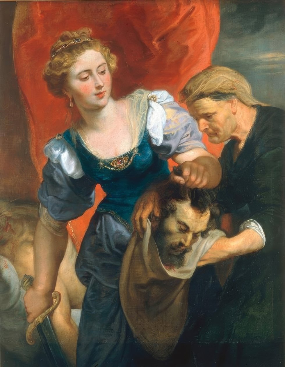 Judith med huvudet av Holofernes av Peter Paul Rubens