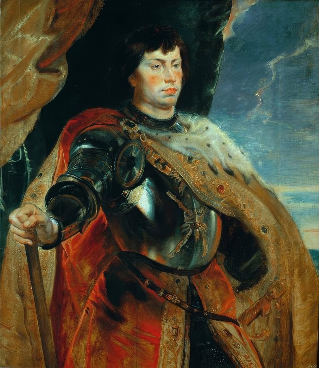 Karl den djärve av Peter Paul Rubens