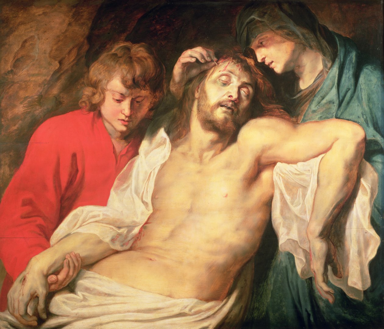 Kristi klagan av Jungfrun och St. Johannes av Peter Paul Rubens