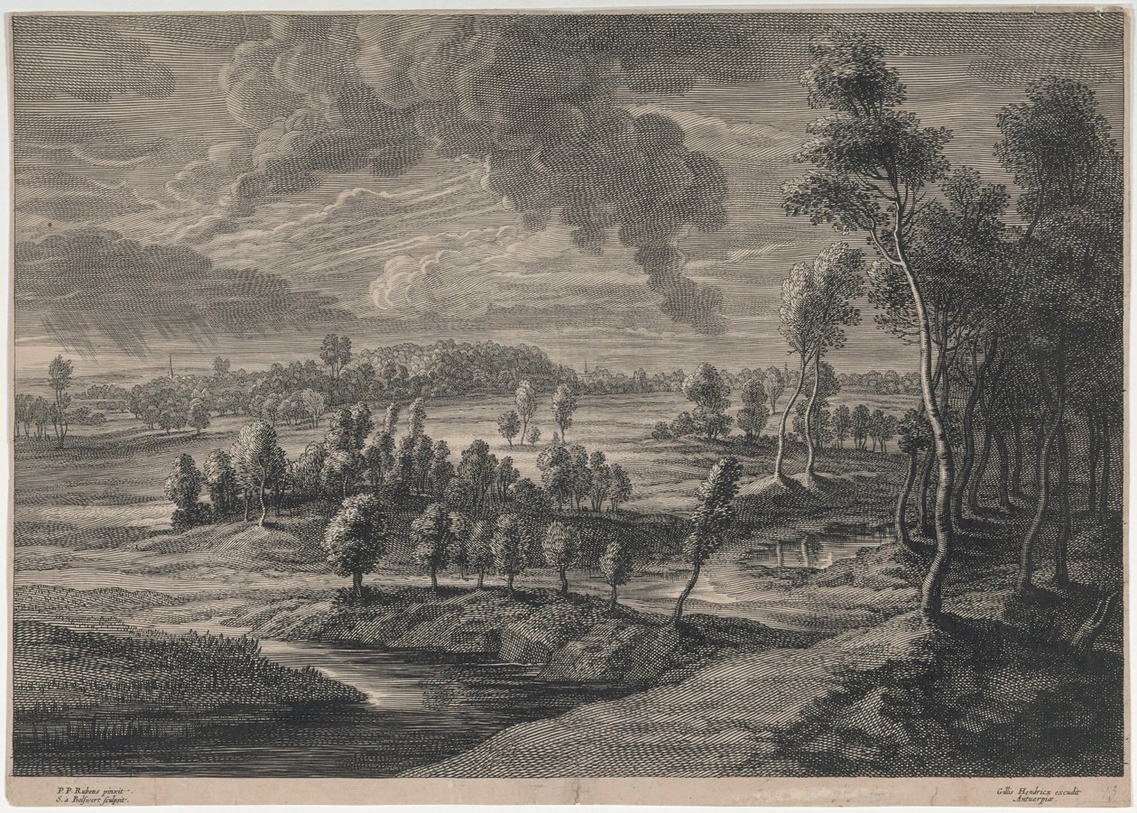 Landskap av Peter Paul Rubens