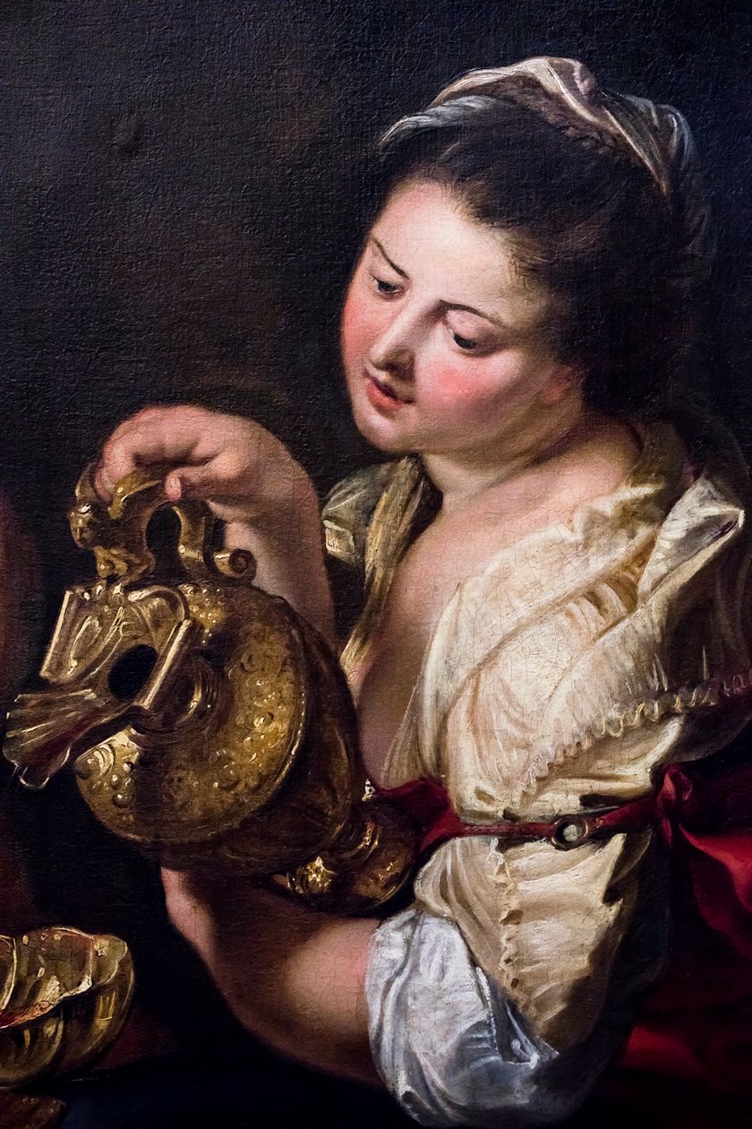 Lot och hans döttrar, ca 1610 (Olja på duk) av Peter Paul Rubens