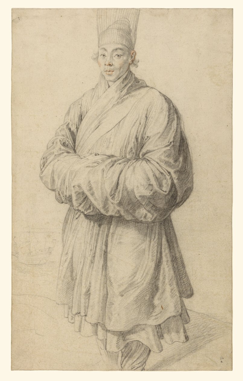 Man i koreansk dräkt av Peter Paul Rubens