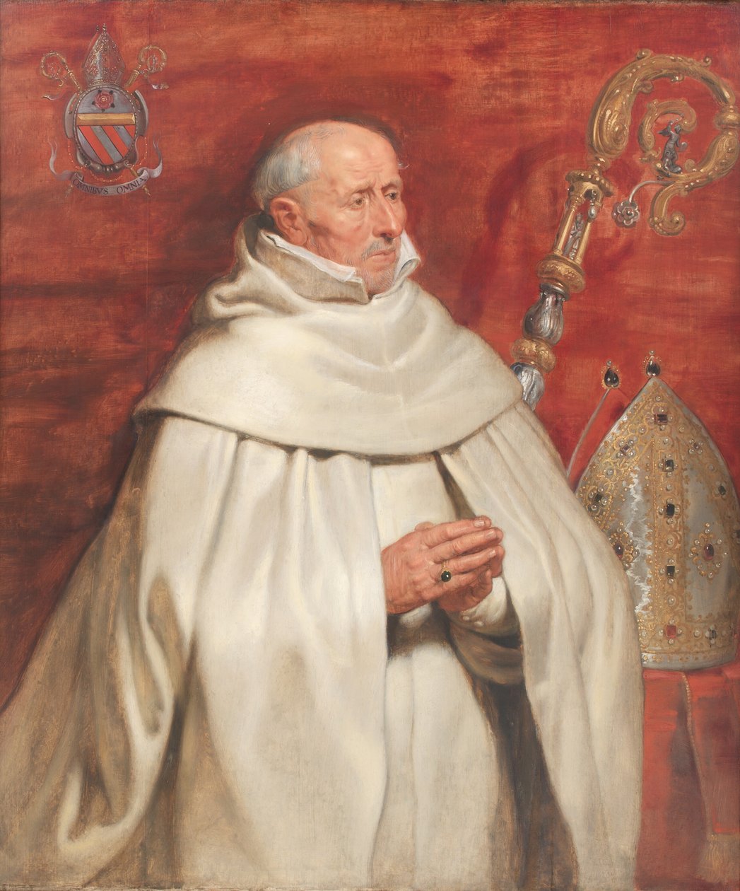Matthaeus Yrsselius (1541-1629), abbot i Sint-Michiels kloster i Antwerpen av Peter Paul Rubens