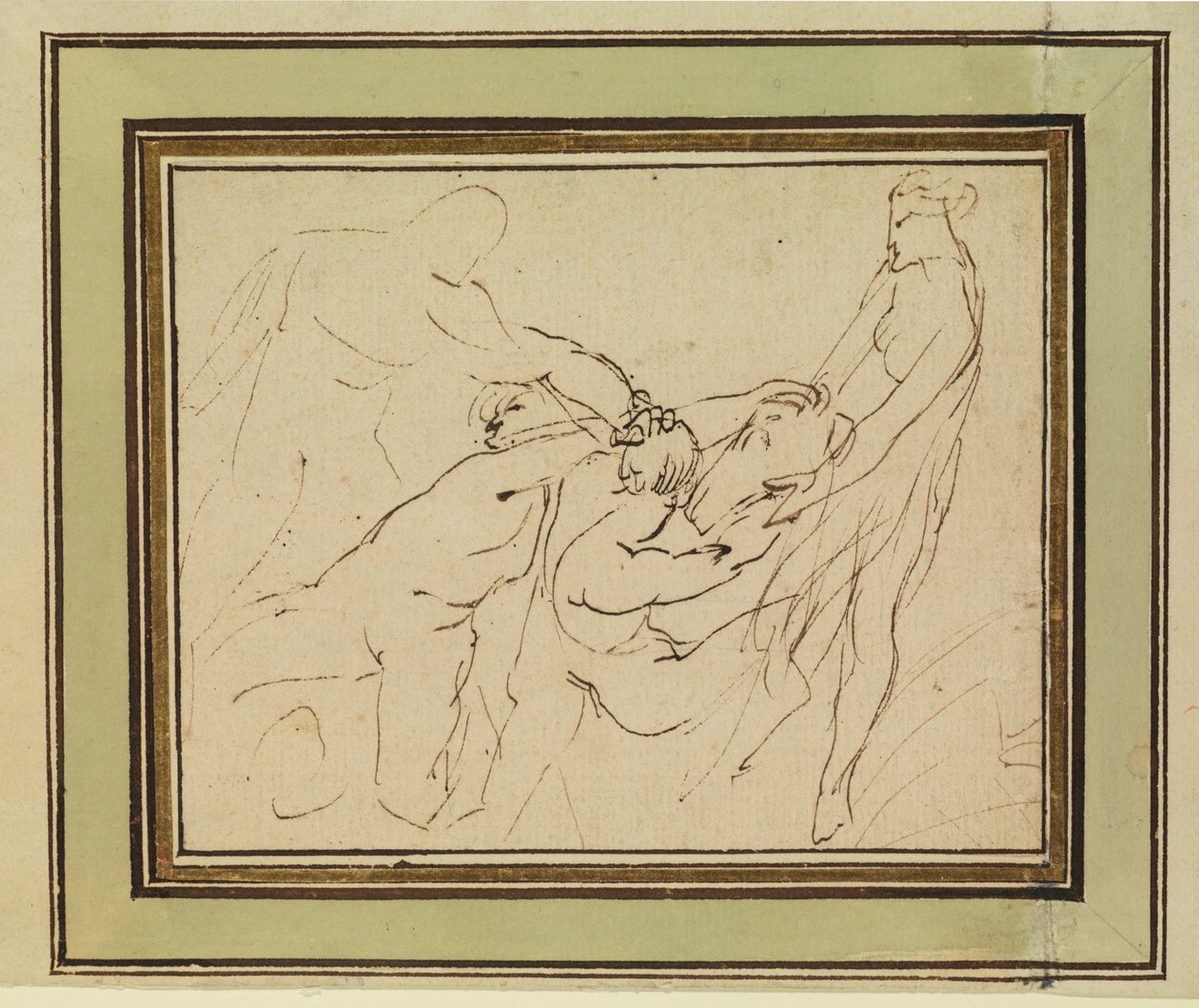 Meleager dödar sina farbröder Plexippus och Toxeus av Peter Paul Rubens