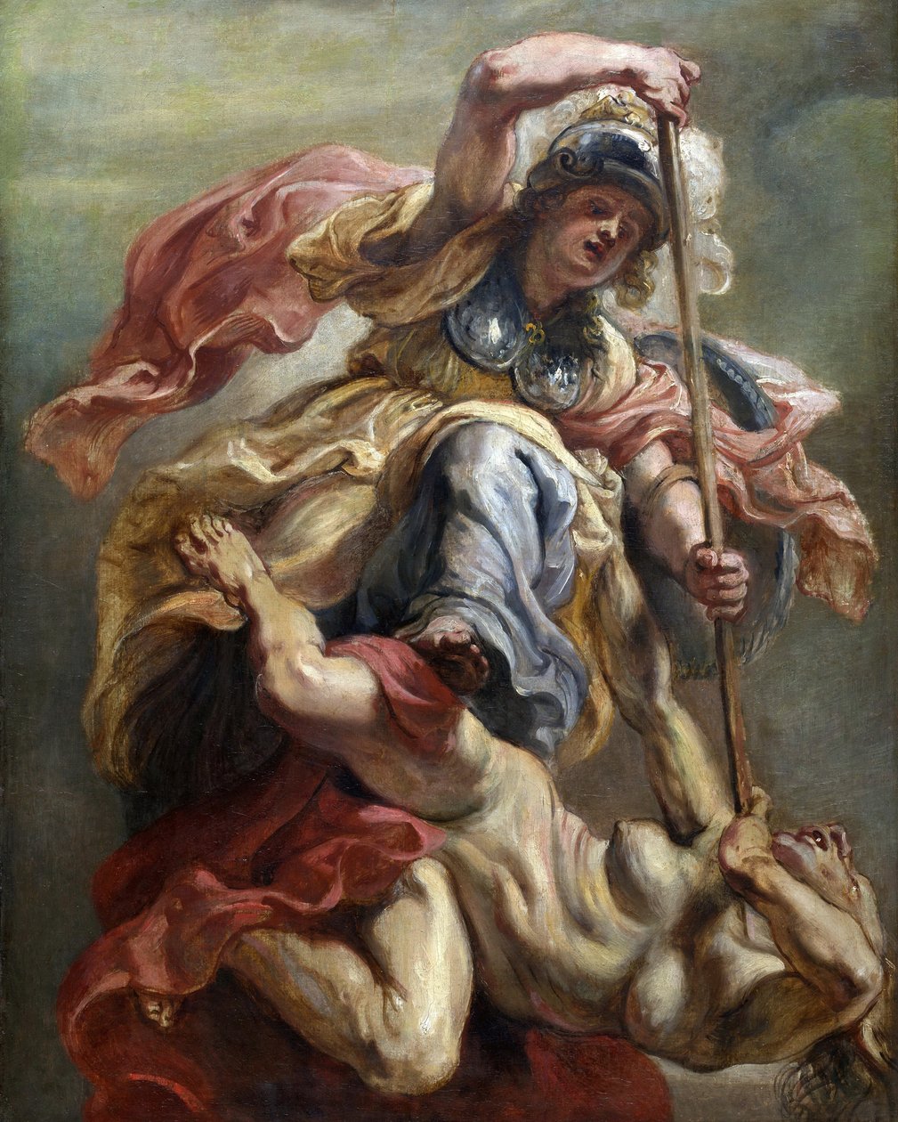 Minerva som Wisdom Conquering Sedition, mellan 1632 och 1634. av Peter Paul Rubens