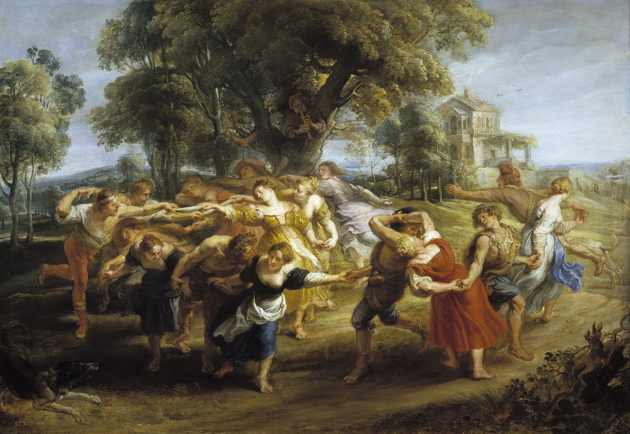 Bonddans, 1630-1635 av Peter Paul Rubens
