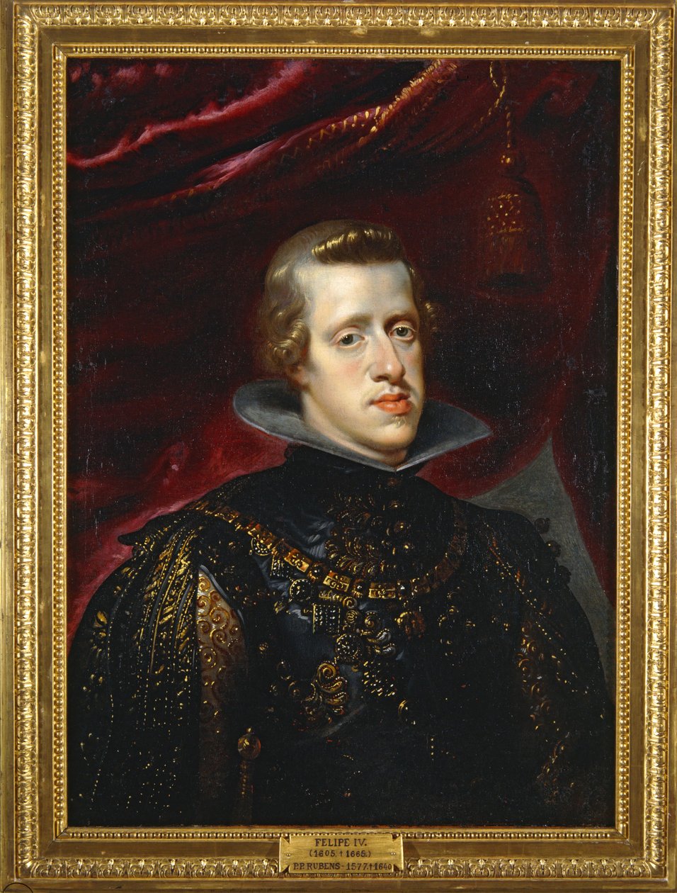 Filip IV, kung av Spanien (målning på duk) av Peter Paul Rubens