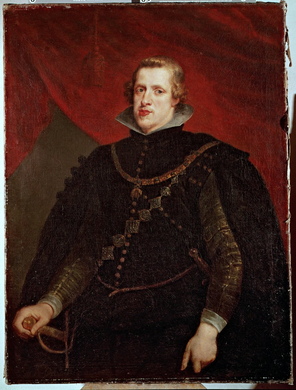 Filip IV av Spanien (olja på duk) av Peter Paul Rubens
