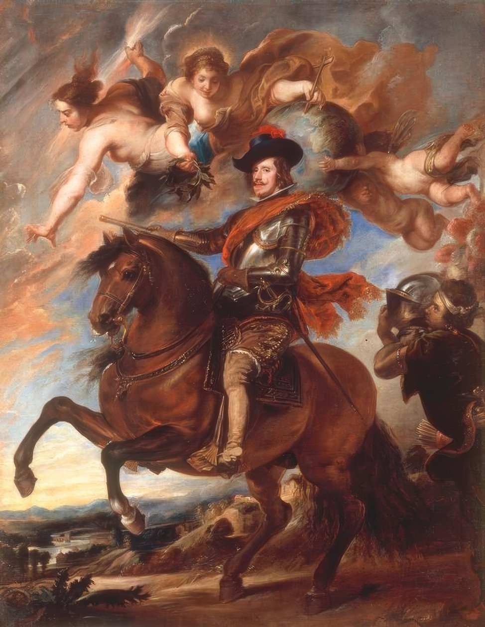 Filip IV av Spanien / Rubens verkstad. av Peter Paul Rubens