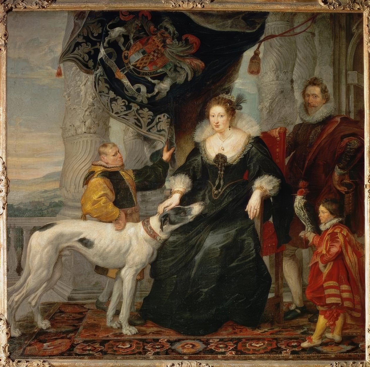 Porträtt av Alatheia Talbot, grevinnan av Arundel av Peter Paul Rubens