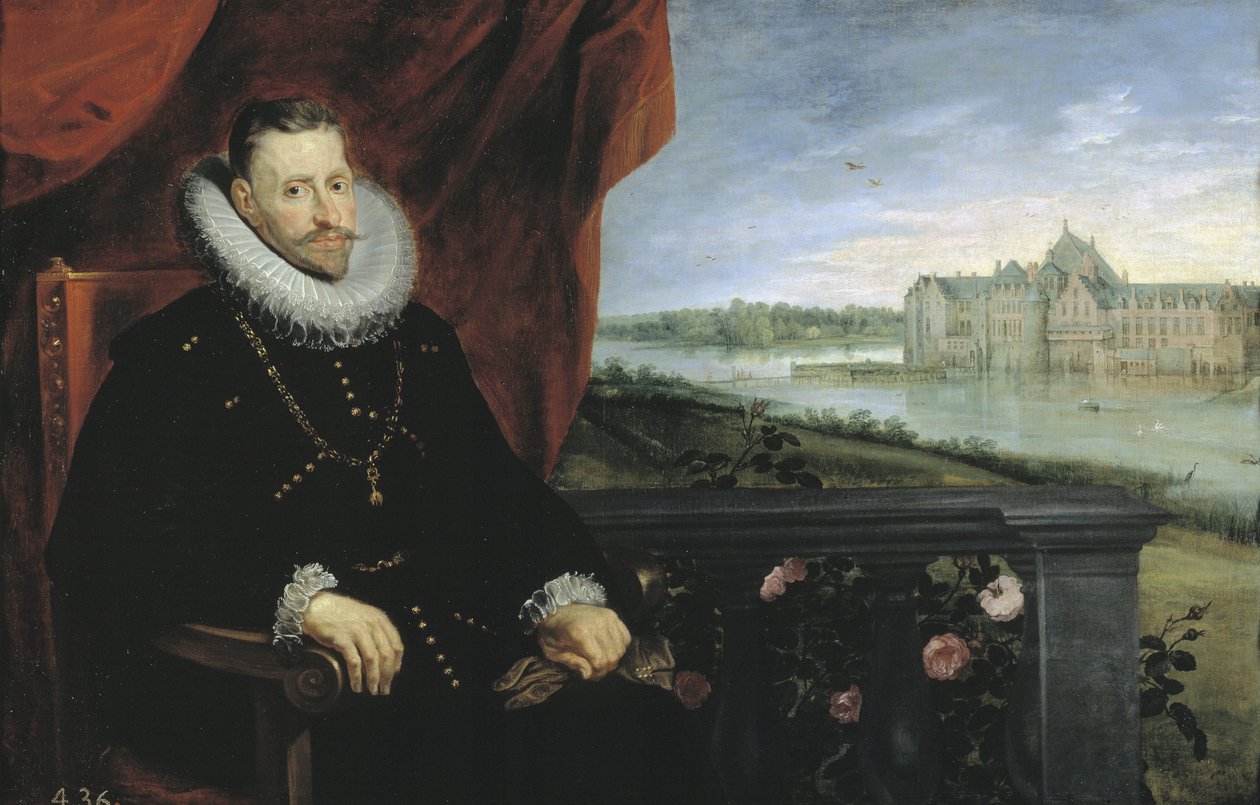 Porträtt av ärkehertig Albert av Österrike 15591621, guvernör i de spanska Nederländerna, ca. 1615 av Peter Paul Rubens
