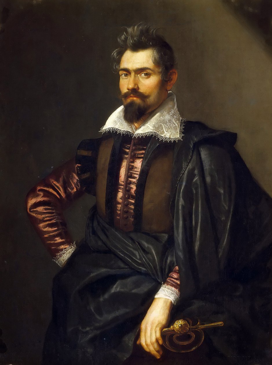 Porträtt av Caspar Schoppe 1576-1649, ca 1606. av Peter Paul Rubens