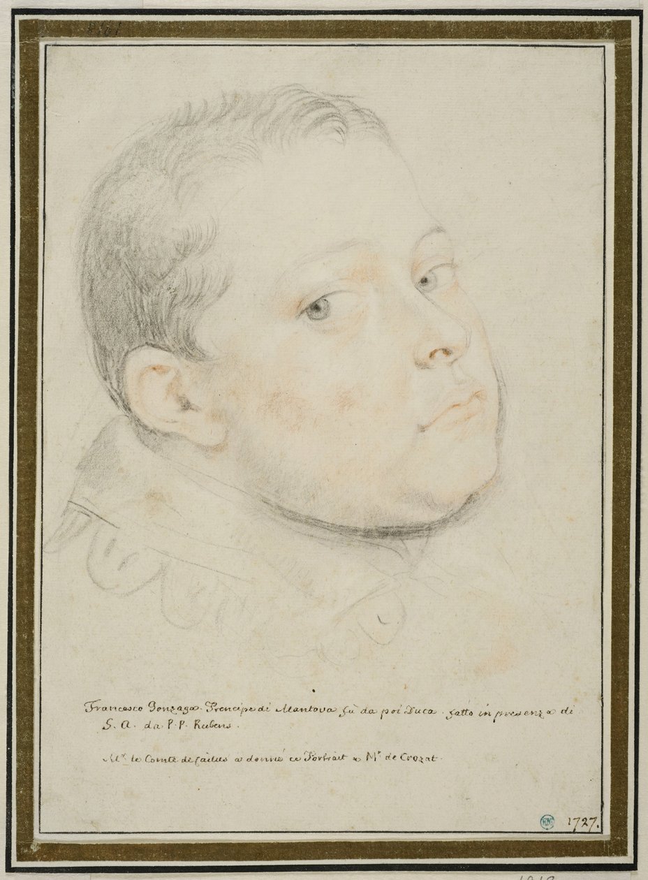 Porträtt av Francesco Gonzaga av Peter Paul Rubens