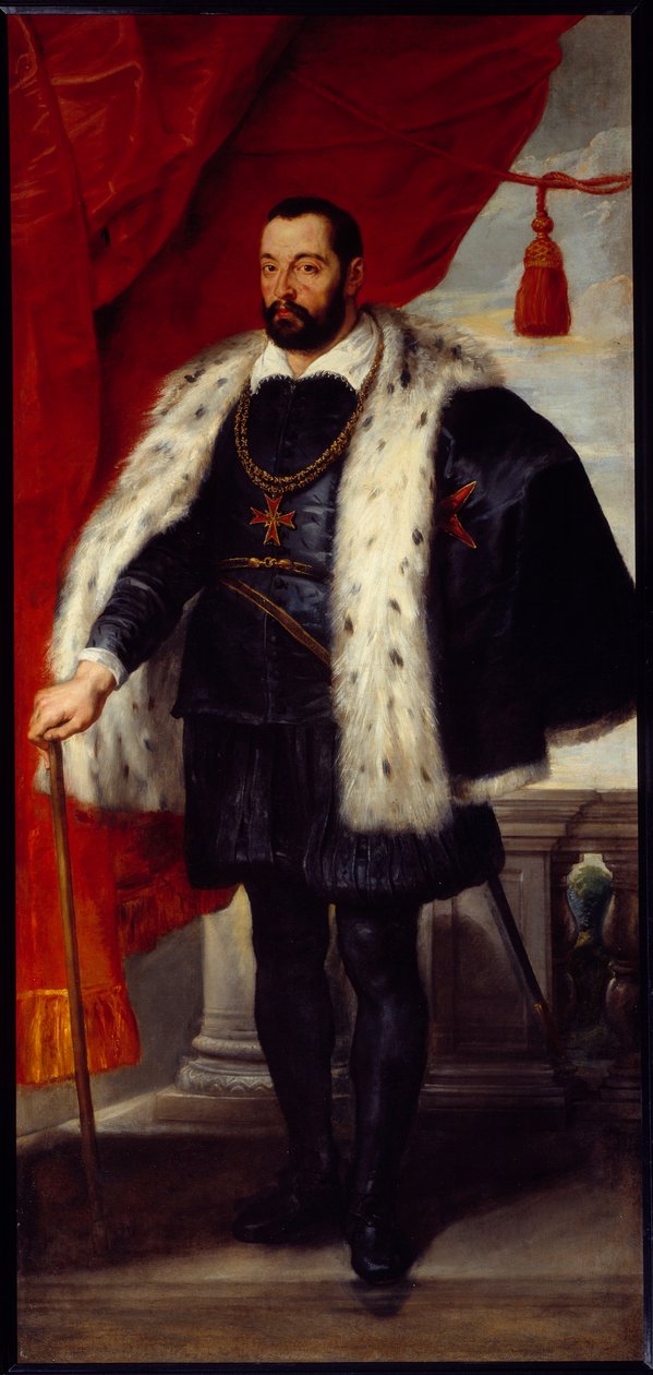Porträtt av Francois I de Medici av Peter Paul Rubens