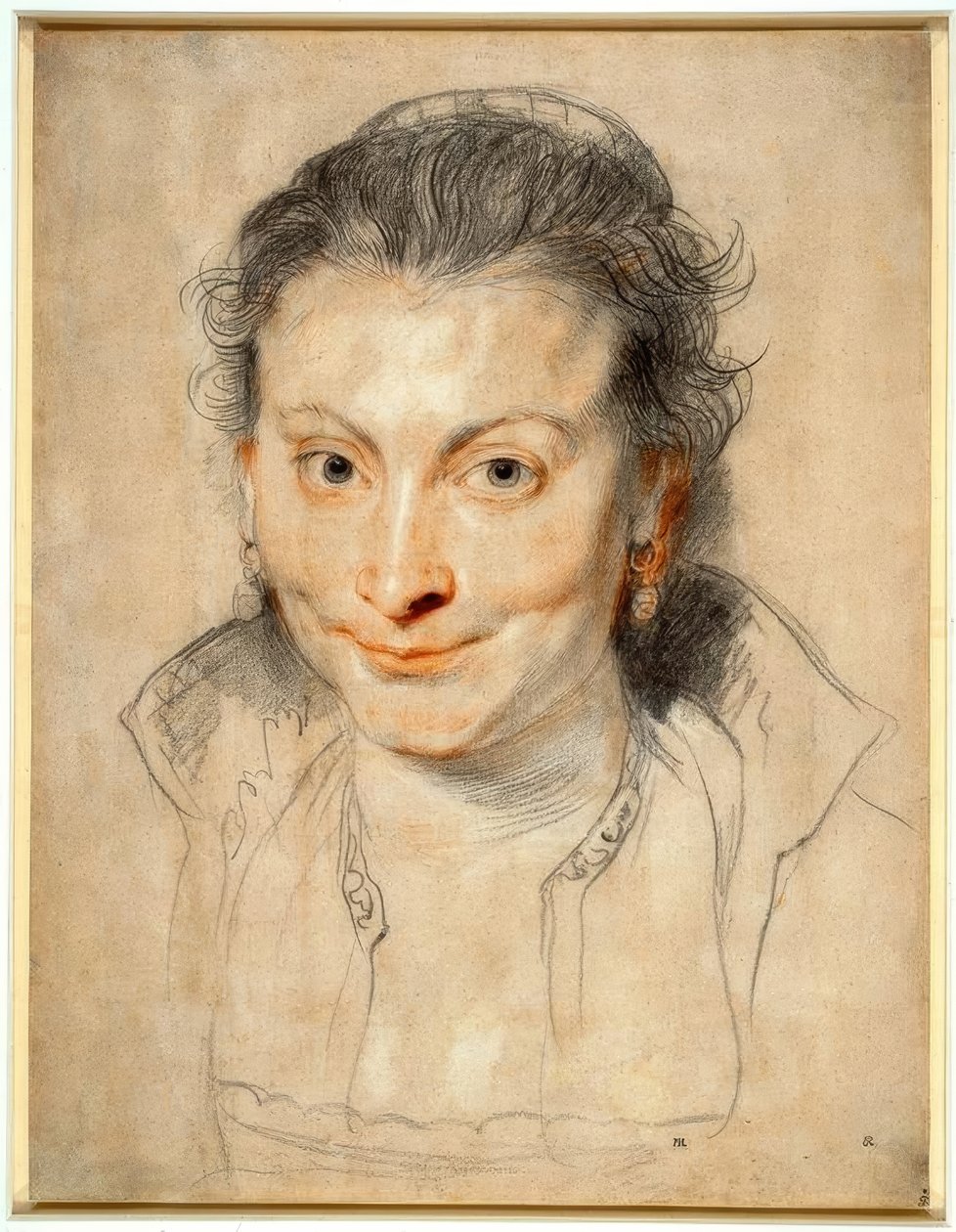 Porträtt av Isabella Brant av Peter Paul Rubens