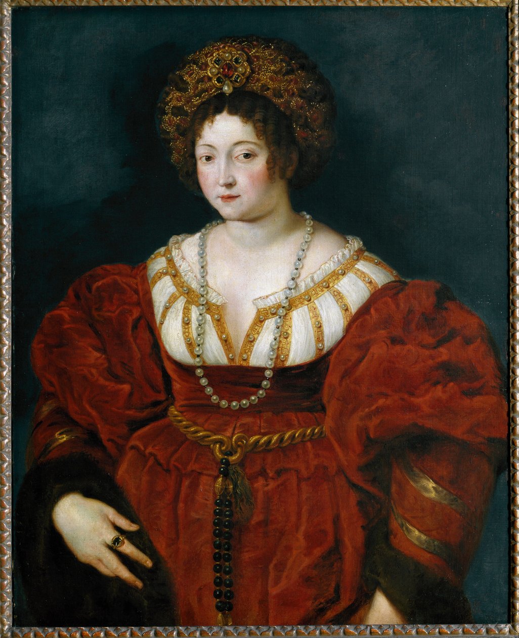 Porträtt av Isabella d