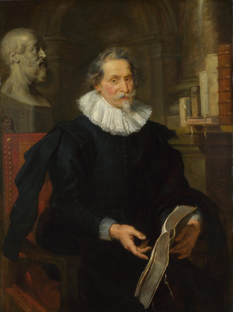 Porträtt av Ludovico Nonnius 1553-1645, ca 1627 av Peter Paul Rubens