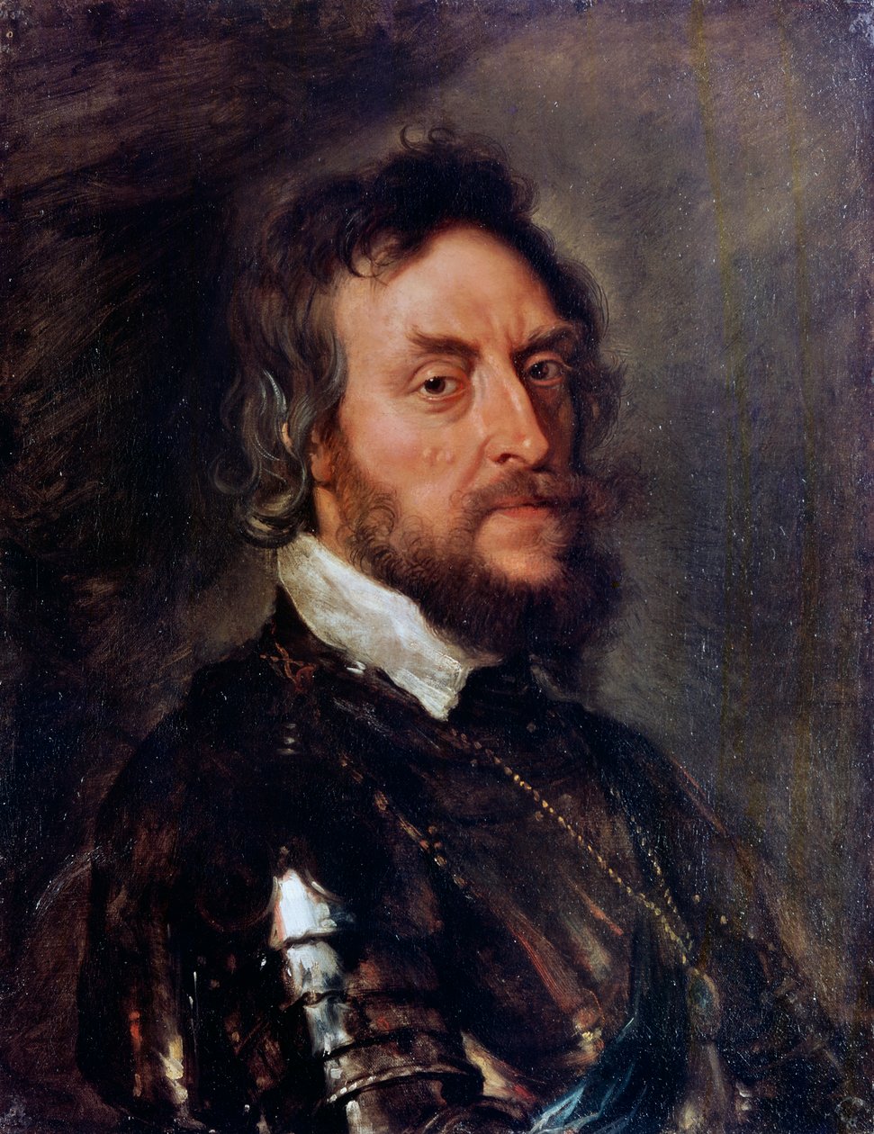 Porträtt av Thomas Howard greve av Arundel (Finchingfield av Peter Paul Rubens