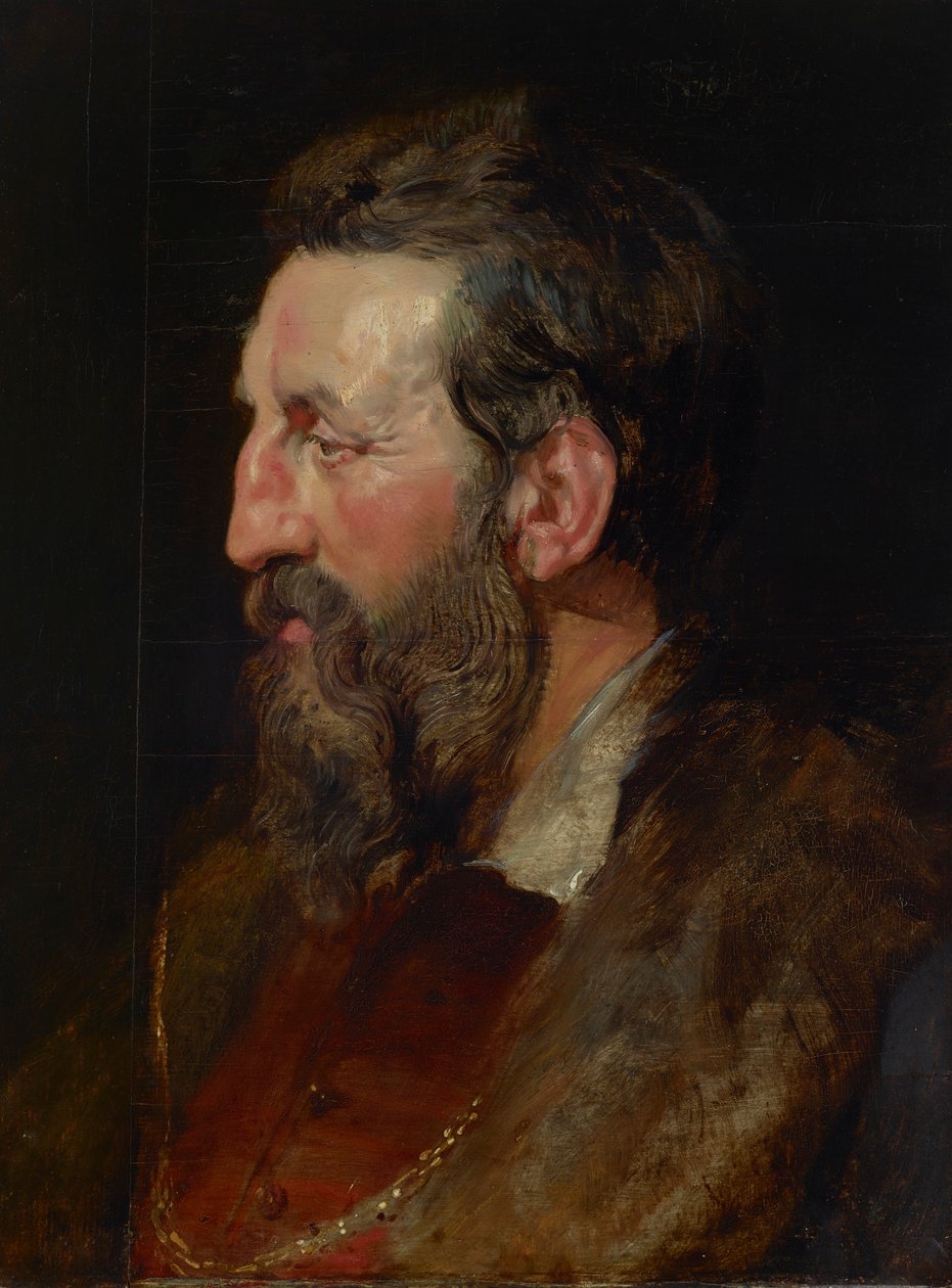 Porträtt av en man av Peter Paul Rubens
