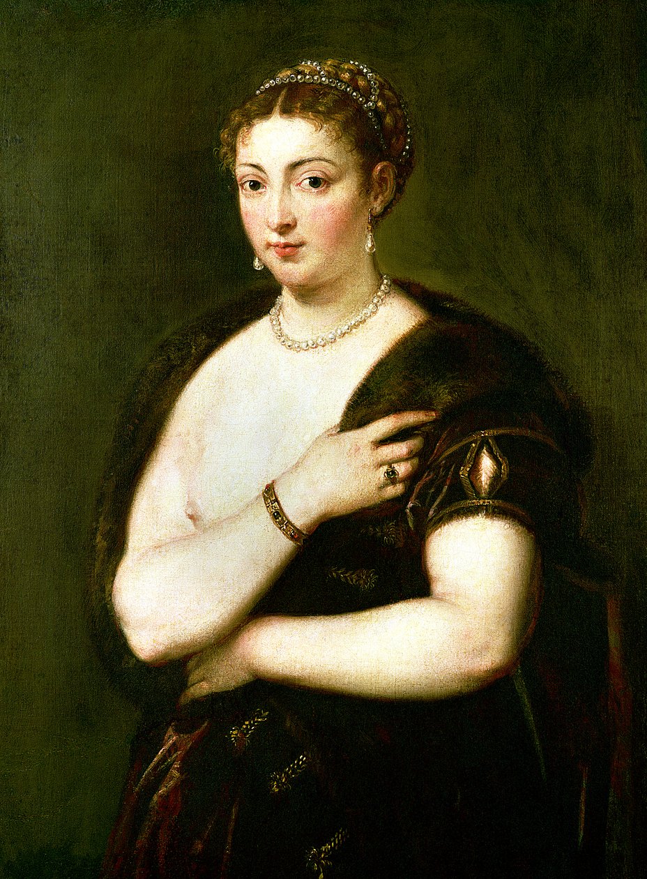 Porträtt av en ung dam av Peter Paul Rubens