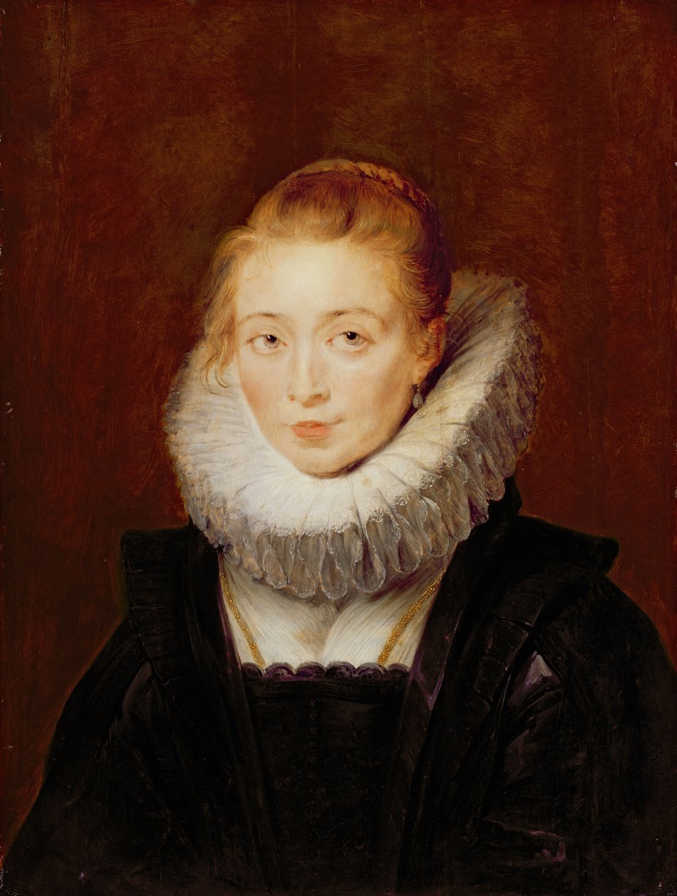 Porträtt av Maid of Honor till Infanta Isabella av Peter Paul Rubens